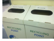 Recycling point